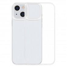 Чехол для iPhone 13 Baseus Simple Series Case transparent gel  прозрачный transparent (ARAJ000002)