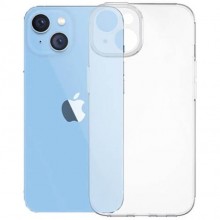 Силиконовый чехол для iPhone 14 Baseus Simple Series Protective Glass Case прозрачный Transparent (ARAJ000602) Силиконовый чехол для iPhone 14 Baseus Simple Series Protective Glass Case прозрачный Transparent (ARAJ000602)