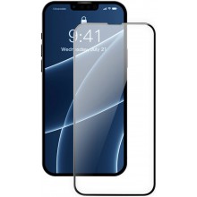 Защитное стекло Baseus Full Glass 0.3 мм для iPhone 13 Mini 2 шт с черной рамкой (SGQP010001) Защитное стекло Baseus Full Glass 0.3 мм для iPhone 13 Mini 2 шт с черной рамкой (SGQP010001)