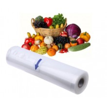 Пленка для вакуумного упаковщика, пакеты для вакууматора 25см*500см, прозрачные