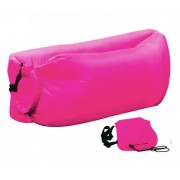 Надувной лежак для отдыха, шезлонг Cloud lounger, розовый