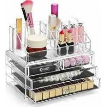 Акриловый органайзер для косметики CX-6704 Cosmetic Storage Box, прозрачный