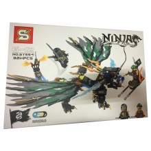 Ниндзя конструктор от Thunder Swordsman "Senco Ninja" 321 деталь для мальчиков