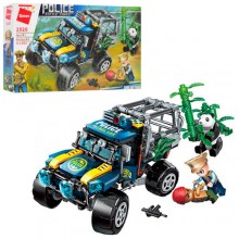 Детский конструктор Qman Полицейское задержание браконьеров 261 деталей Детский конструктор Qman Полицейское задержание браконьеров 261 деталей