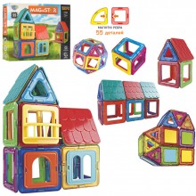 Детский магнитный 3д конструктор Limo Toy "Magnetic Home"