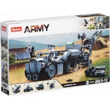 Детский игровой конструктор SLUBAN Army Военная техника 360+ деталей Детский игровой конструктор SLUBAN Army Военная техника 360+ деталей
