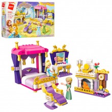 Детский игровой конструктор BRICK Princess Leah Спальня принцессы розовый для девочки 250+ деталей Детский игровой конструктор BRICK Princess Leah Спальня принцессы розовый для девочки 250+ деталей