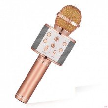 Беспроводной микрофон караоке UTM WS858 с чехлом Pink Беспроводной микрофон караоке UTM WS858 с чехлом Pink