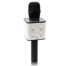 Беспроводной караоке-микрофон Q7 bluetooth, черный