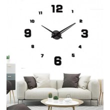 Оригинальные настенные 3D часы  DIY CLOCK с цифрами