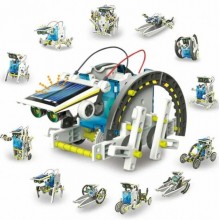 Конструктор робот на солнечных батареях Solar Robot 13 в 1