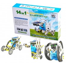 Конструктор робот на солнечных батареях Solar Robot 14 в 1