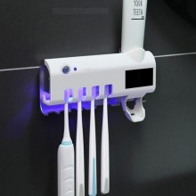 Диспенсер для зубной пасты и щеток автоматический Toothbrush sterilizer