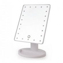 Зеркало для макияжа Magic Makeup Mirror с  22 LED-подсветкой, белое
