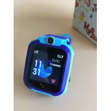 Детские смарт часы Smart Baby watch S12 с камерой, синие