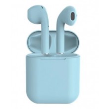 Беспроводные сенсорные bluetooth-наушники inPods 12 c кейсом, голубые