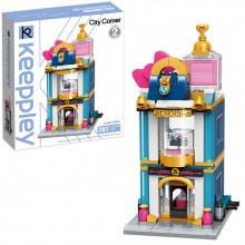 Детский развивающий конструктор Keeppley City Corner Luxury Boutique 280+ деталей Детский развивающий конструктор Keeppley City Corner Luxury Boutique 280+ деталей