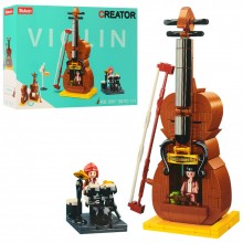 Детский игровой конструктор SLUBAN Violin Домик скрипка 300+ деталей Детский игровой конструктор SLUBAN Violin Домик скрипка 300+ деталей