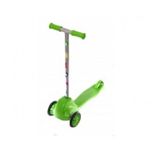 Детский трехколесный самокат DOLONI TOYS Scooter салатовый складной Детский трехколесный самокат DOLONI TOYS Scooter салатовый складной