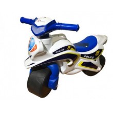 Детский двухколесный беговел DOLONI TOYS Полицейский Байк 0138/510 Детский двухколесный беговел DOLONI TOYS Полицейский Байк 0138/510