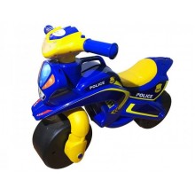 Детский музыкальный беговел DOLONI TOYS Active Baby Police 0139/57 двухколесный Детский музыкальный беговел DOLONI TOYS Active Baby Police 0139/57 двухколесный