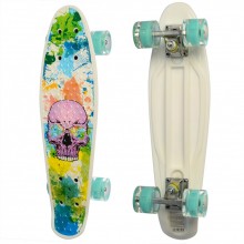 Детский скейтборд Пенни борд Profi Penny Board Mini Белый с рисунком Детский скейтборд Пенни борд Profi Penny Board Mini Белый с рисунком