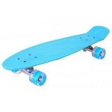 Детский скейтборд METR+ Пенни борд Penny Board Kids Светло-голубой