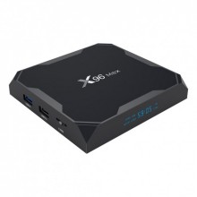 ТВ приставка медиаплеер стационарный X96 MAX TV Box Amlogic S905X2 4/32 GB Android 8.1 Bluetooth 4.1 