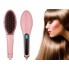 Электрическая расческа выпрямитель с подогревом Fast Hair Straightener HQT-906 Розовая 