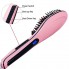 Электрическая расческа выпрямитель с подогревом Fast Hair Straightener HQT-906 Розовая 
