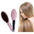 Электрическая расческа выпрямитель с подогревом Fast Hair Straightener HQT-906 Розовая 