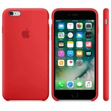Чехол кейс силиконовый для смартфона Luxx Silicone Case Apple iPhone 6/6s накладка Red Без бренда