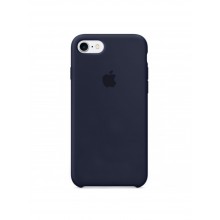 Чехол кейс силиконовый для смартфона Luxx Silicone Case Apple iPhone 7/8 накладка Dark Blue Без бренда