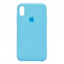 Чехол кейс силиконовый для смартфона Luxx Silicone Case Apple iPhone X накладка Royal Blue Без бренда