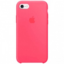 Чехол кейс силиконовый для смартфона Luxx Silicone Case Apple iPhone 7/8 накладка Ultra Coral Без бренда