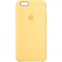 Чехол кейс силиконовый для смартфона Luxx Silicone Case Apple iPhone 6/6s накладка Yellow Без бренда