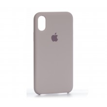 Чехол кейс силиконовый для смартфона Luxx Silicone Case Apple iPhone X накладка Grey Без бренда