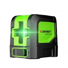 Лазерный уровень нивелир SNDWAY SW-311G зеленый луч + кронштейн +сумка