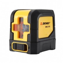 Лазерный уровень нивелир SNDWAY SW-311R красный луч + кронштейн + сумка желтый