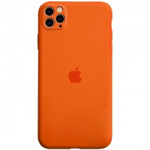 Чехол кейс силиконовый для смартфона Luxx Silicone Case Apple iPhone 11 Pro Max накладка Orange Без бренда