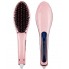 Электрическая расческа выпрямитель с подогревом Fast Hair Straightener HQT-906 Розовая 